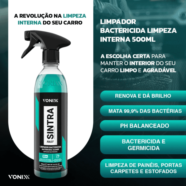Sintra Fast Limpador Bactericida 500ml