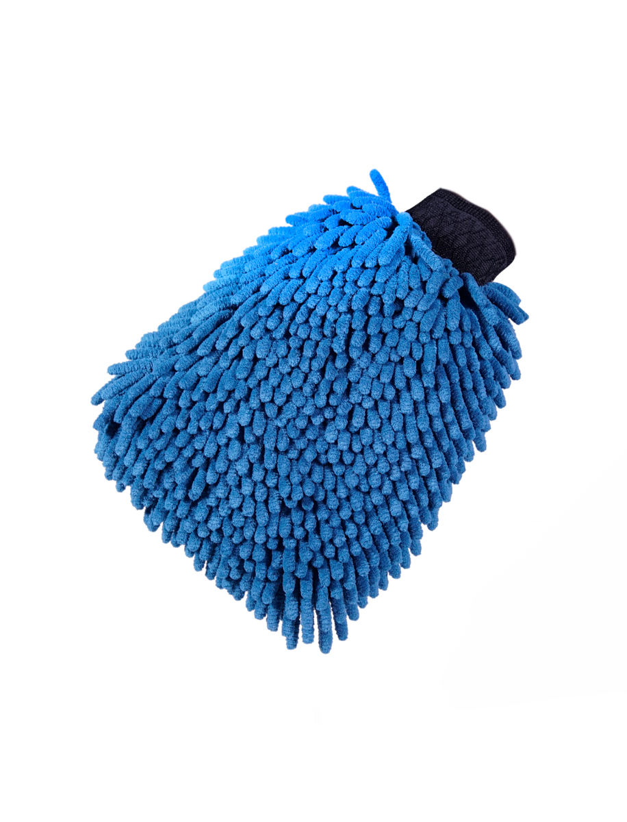 Luva de Lavagem de Microfibra de Dupla Ação